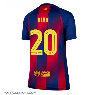 Barcelona Dani Olmo #20 Hjemmedrakt Dame 2025-26 Kortermet Barcelona Dani Olmo #20 Hjemmedrakt Dame 2025-26 Kortermet